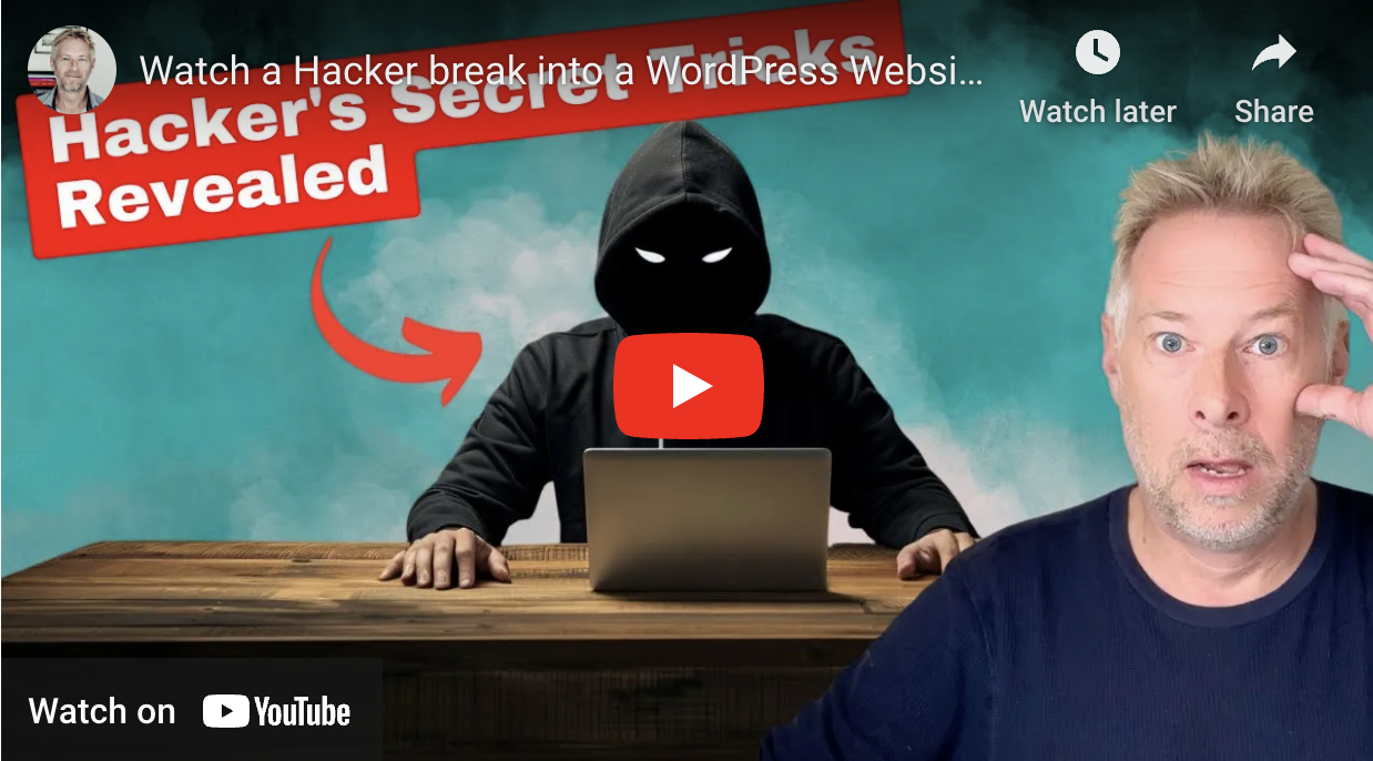 Watch a Hacker break into a WordPress Website!!! 😱
