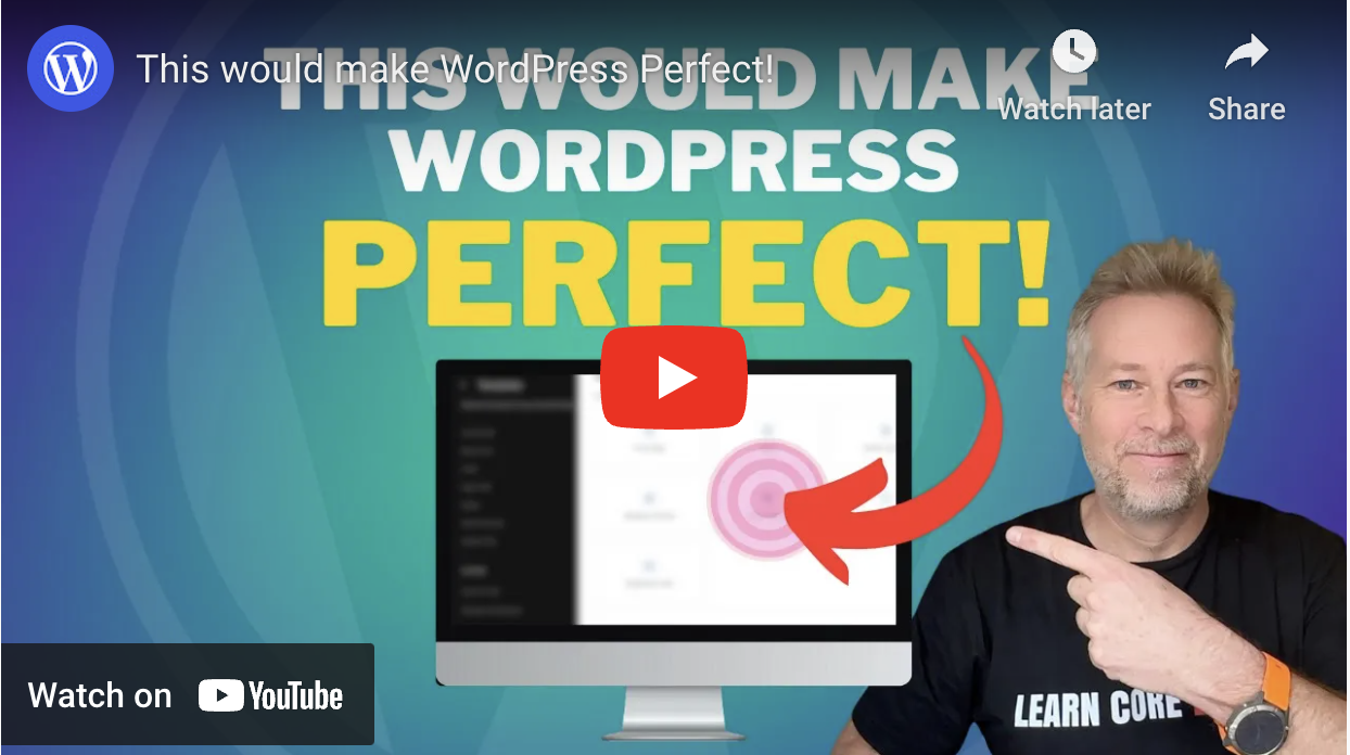 How to make WordPress Perfect!